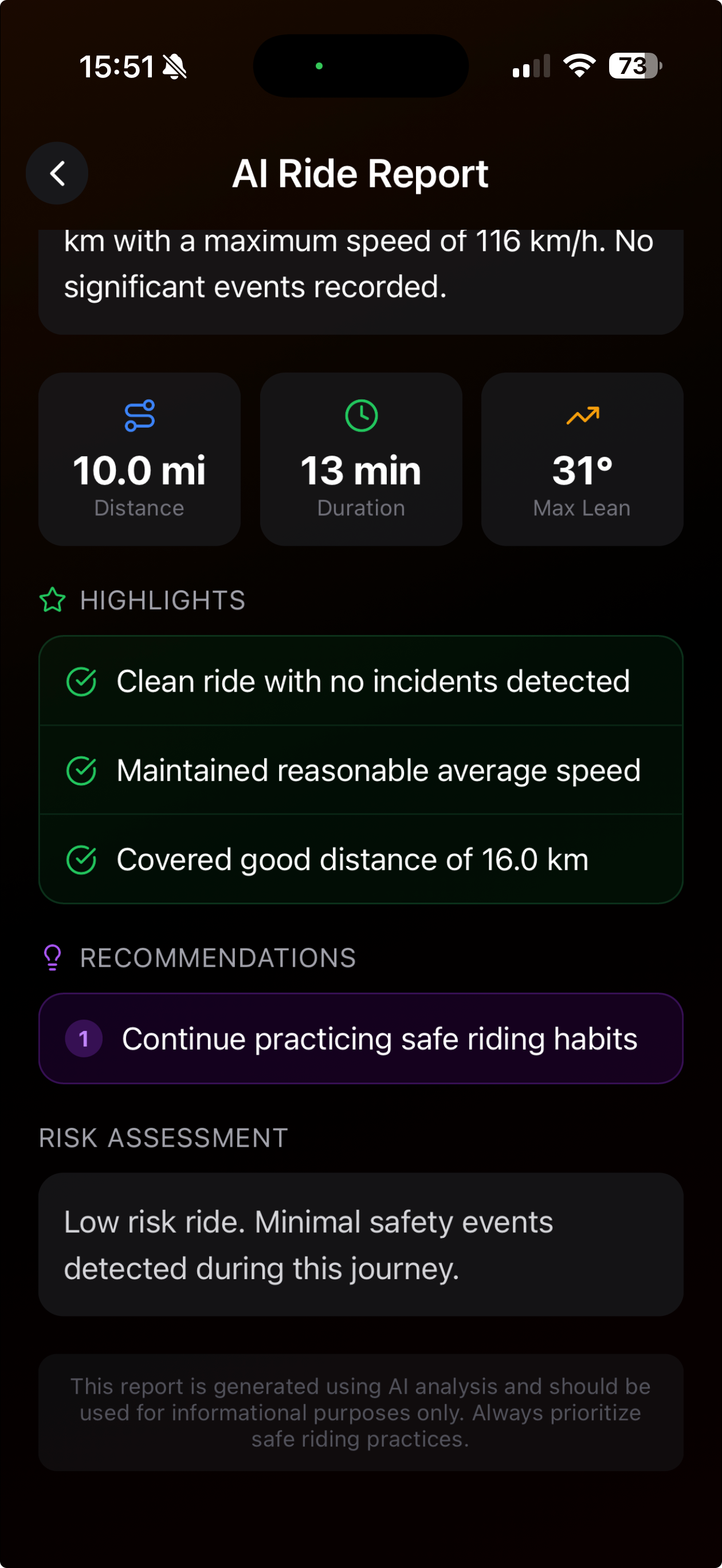 AI Ride Insights